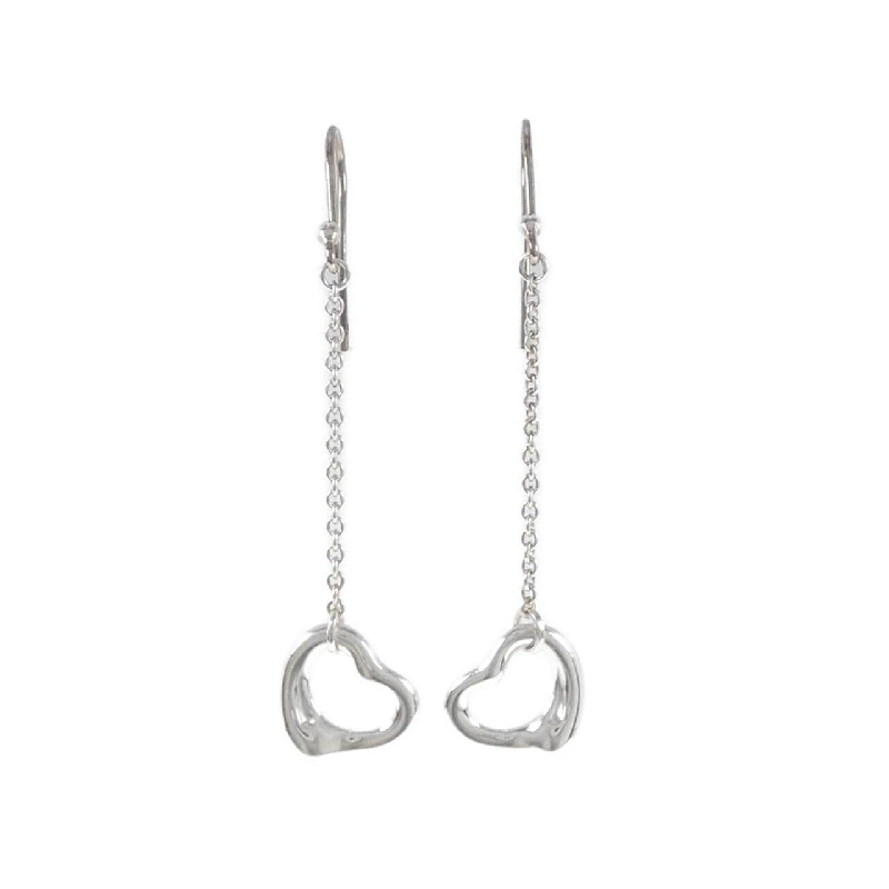 Bông tai Tiffany Open Heart Drop - Hàng hiệu Authentic 845322