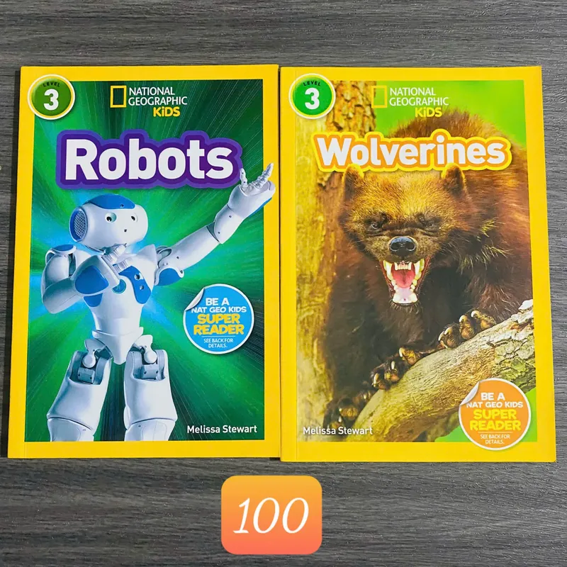 Bộ sách National Geographic Kids -  Cấp độ 3 -  Melissa Stewart#HATRA 571242