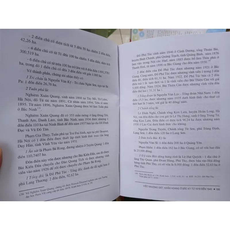 VIỆC NHƯỢNG ĐẤT, KHẨN HOANG Ở BẮC KỲ TỪ 1919 ĐẾN 1945 - TẠ THỊ THÚY 705140