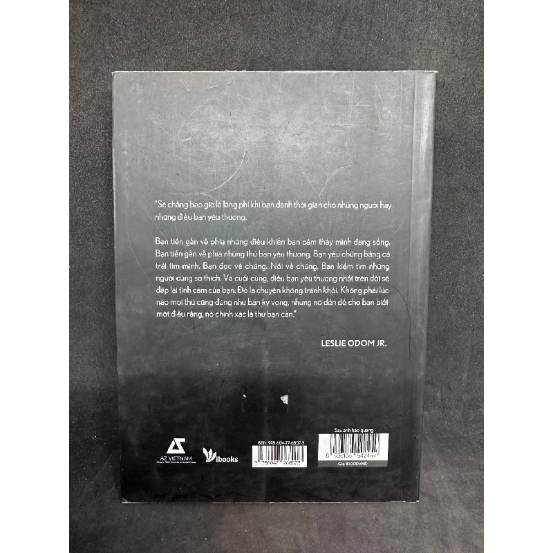 Sau ánh hào quang - Leslie Odom Jr., mới 80% (ố nhẹ), 2019 SBM0812 912742