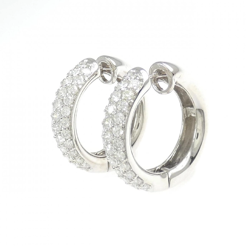 Bông tai kim cương 18KTWG 1.60CT - Hàng hiệu Authentic 873372