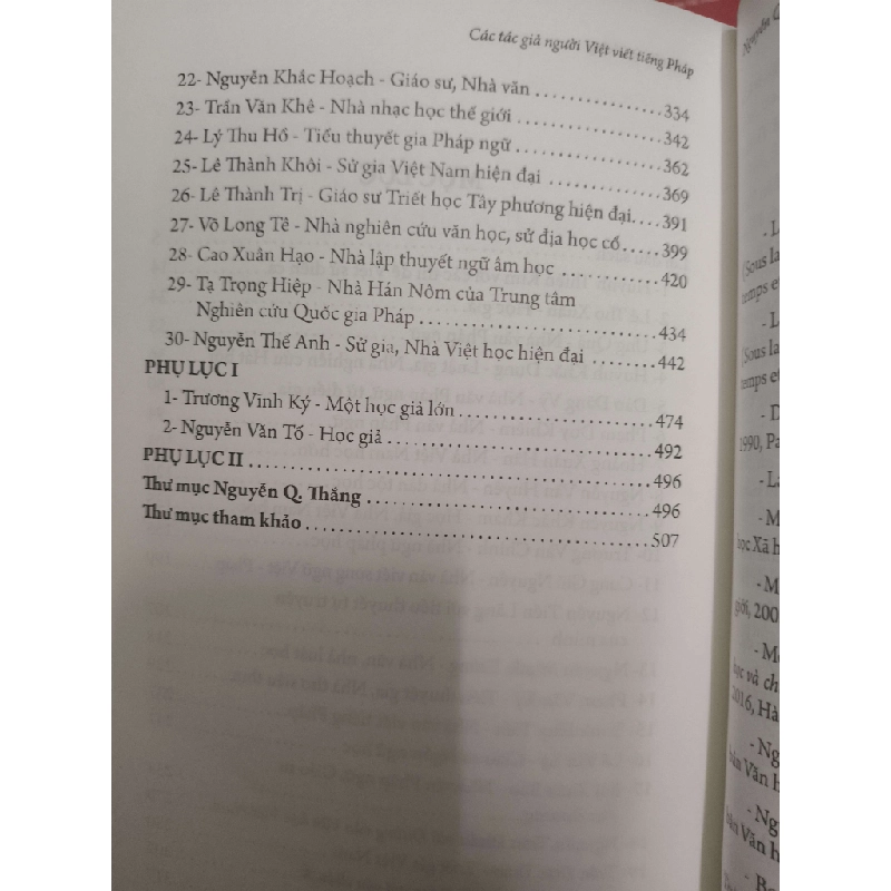 Các tác giả người Việt viết tiếng pháo - 2017 - 511 trang Lịch sử Việt Nam ANTQ2702 930405