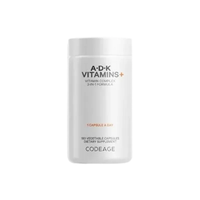 (Hàng CTY mới) Viên uống Vitamins ADK Codeage Mỹ vitamin A, D3, K1,K2 - 180 viên 736889