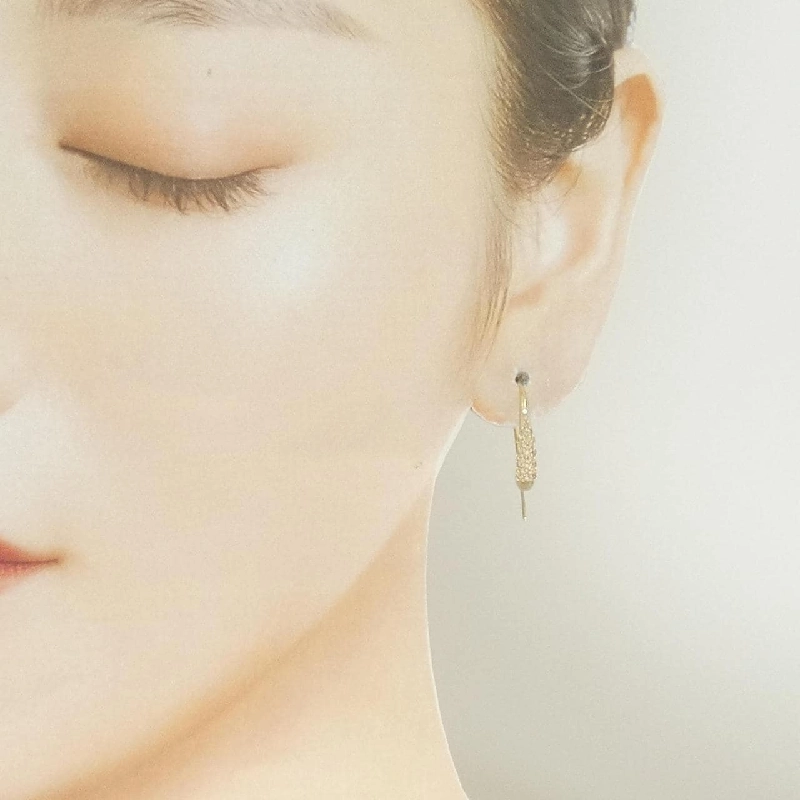 K18YG Bông tai kim cương 0.26CT - Hàng hiệu Chính hãng 869028