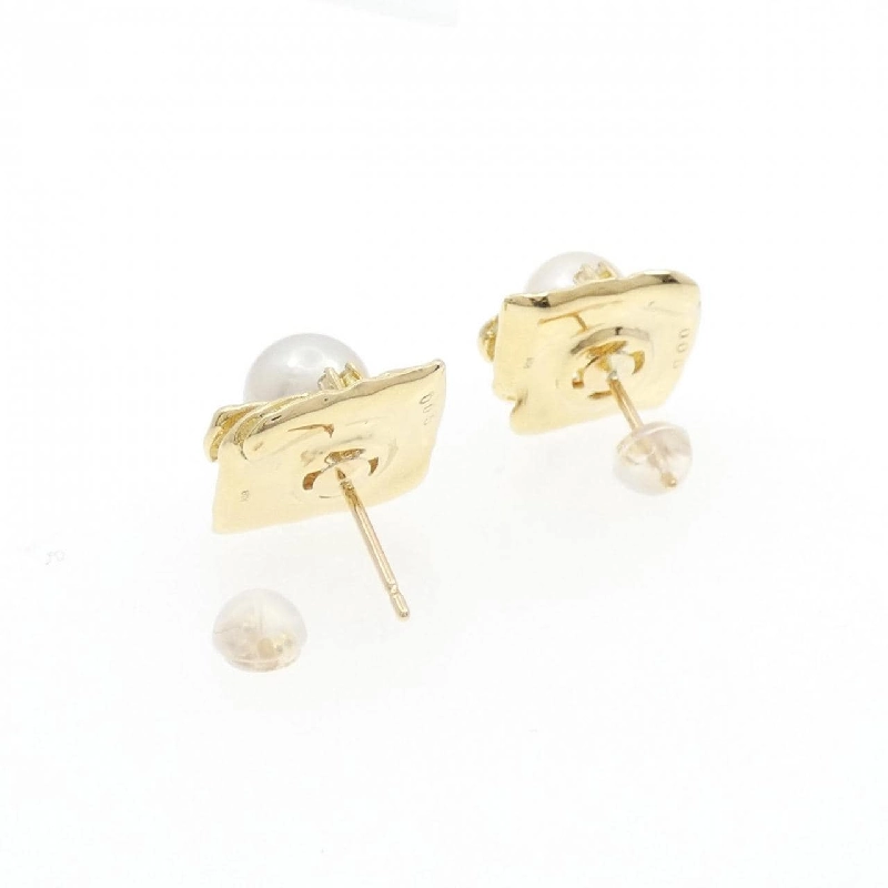 K18YG Bông tai ngọc trai Akoya 8mm - Hàng hiệu Chính hãng 873189