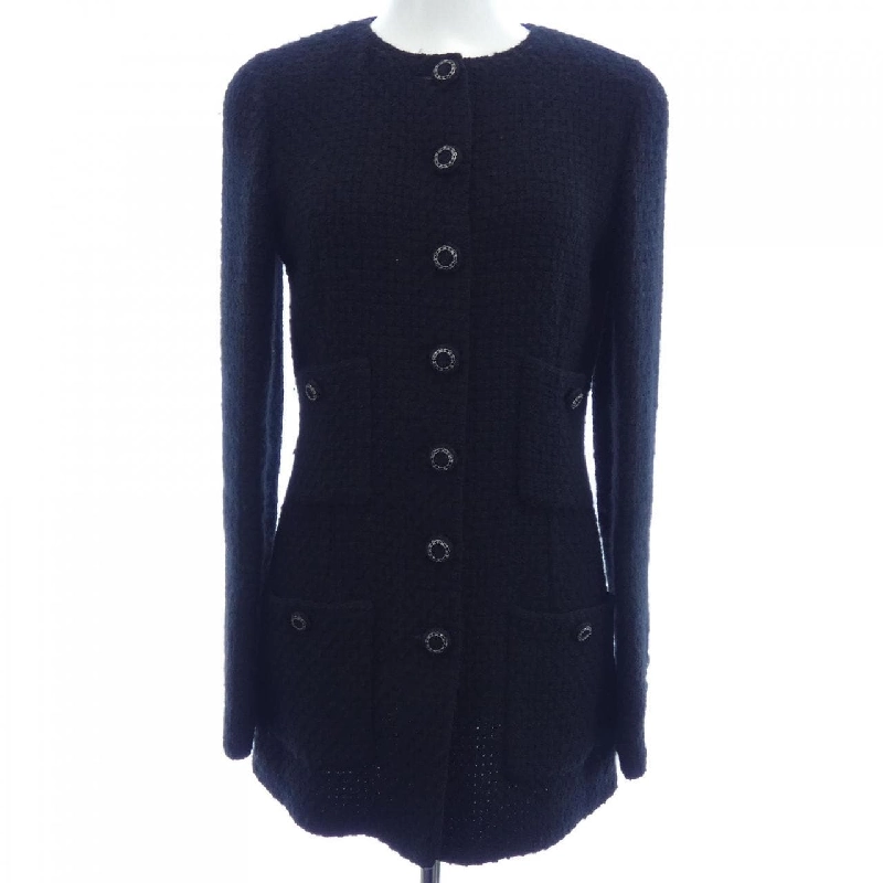 Jacket không cổ CHANEL P33304V22418 08A - Hàng hiệu Authentic 818112