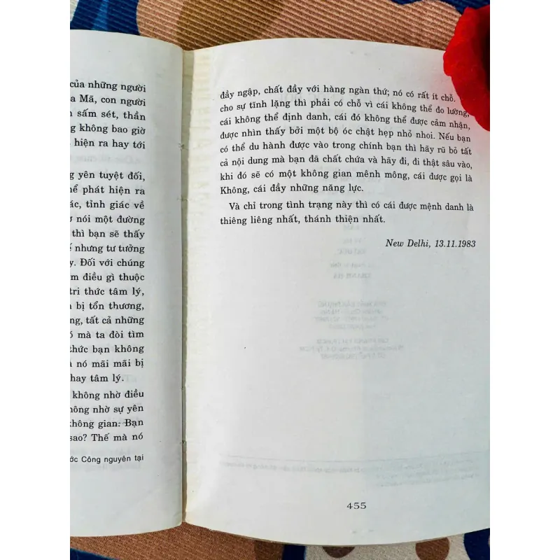 [SÁCH TRIẾT HỌC - SÁCH CŨ] ĐỐI DIỆN CUỘC ĐỜI - JIDDU KRISHNAMURTI - CÓ VẾT Ố NHẸ 929110