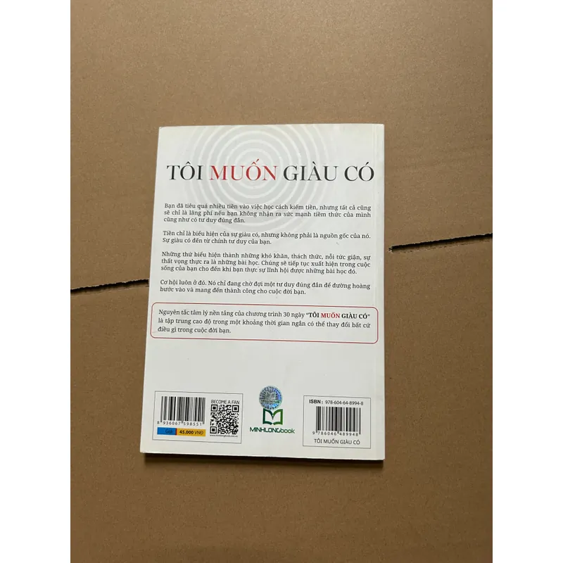 Tôi muốn giàu có 693230