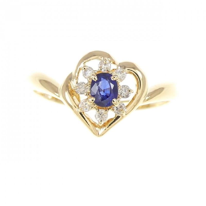 Nhẫn Sapphire K18YG 669903