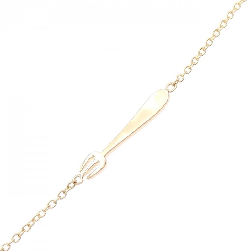 K18PG Bánh × Dĩa Đá Màu Dây Chuyền - Hàng hiệu Chính hãng 850177