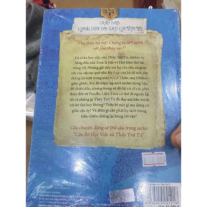 Sự hy sinh của thầy trừ tà - Joseph Delaney 546380