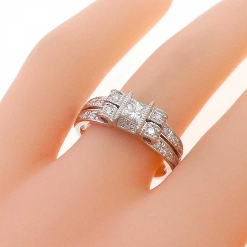 Nhẫn kim cương PT900 0.26CT - Hàng hiệu Authentic 853037