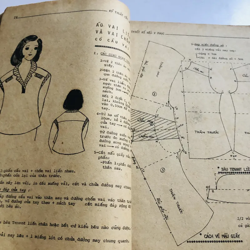 📚 THIẾT KẾ MẪU Y PHỤC – KỸ THUẬT CẮT MAY 571912