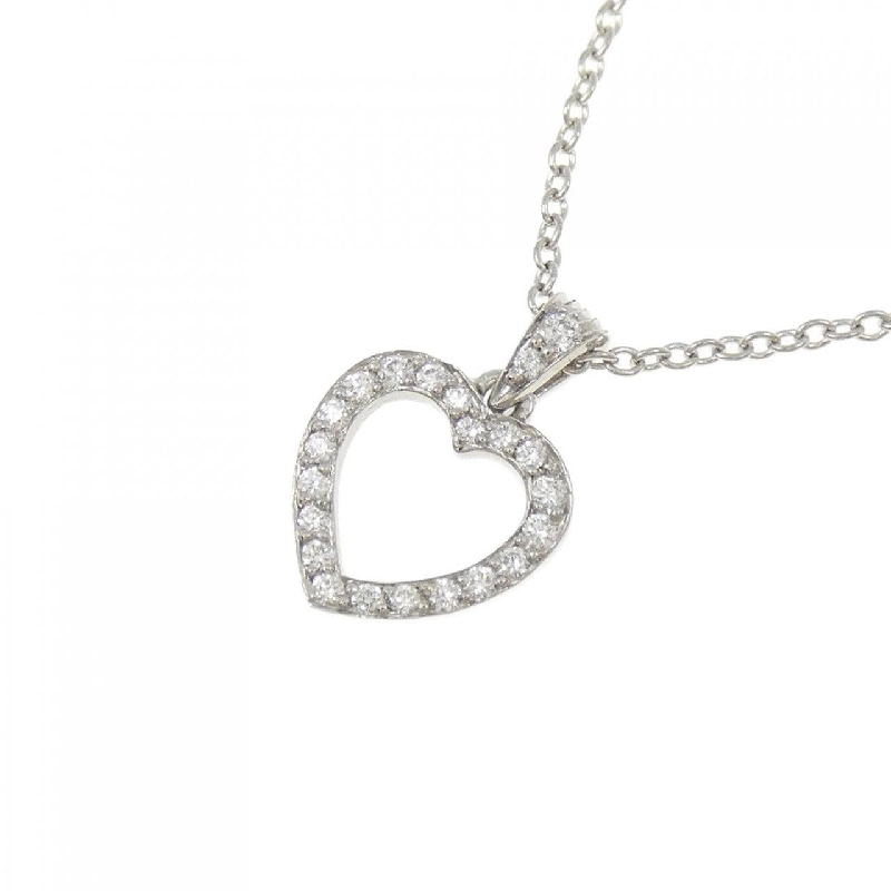 Dây chuyền nhỏ hình trái tim Outline của Tiffany - Hàng hiệu Authentic 839453