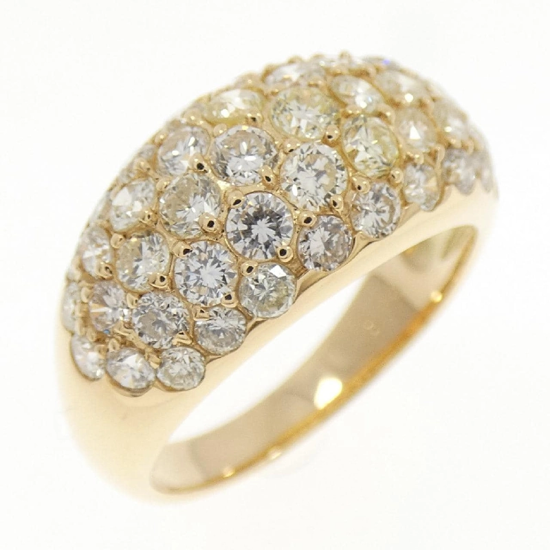 Nhẫn kim cương Pavé K18YG 2.00CT - Hàng hiệu Chính hãng 854346