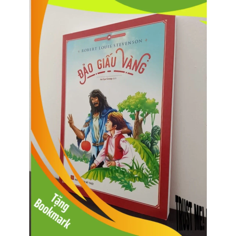 (TẶNG BOOKMARK) Đảo Giấu Vàng Robert Louis Stevenson New 100% RBK.ASB2702 942584