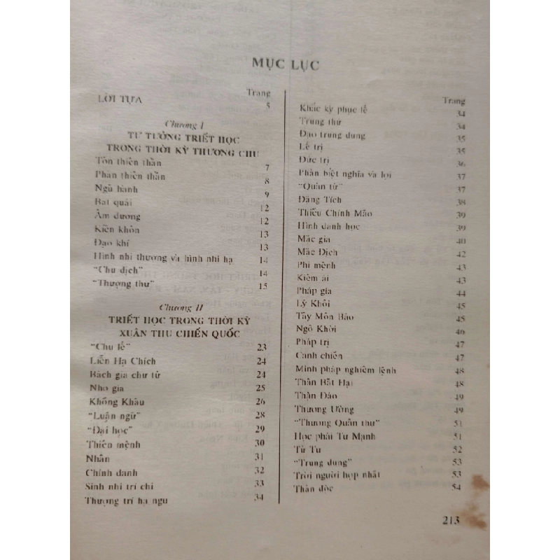 GIẢI THÍCH CÁC DANH TỪ TRIẾT HỌC HỌC SỬ TRUNG QUỐC - DOÃN CHÍNH - 1994 - 219 trang LỊCH SỬ - CHÍNH TRỊ - TRIẾT HỌC ANTQ0709 550226