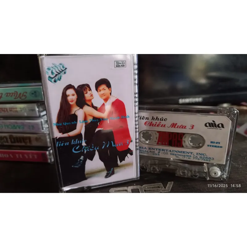 Băng Cassette Nhạc Liên Khúc Chiều Mưa 3 698383