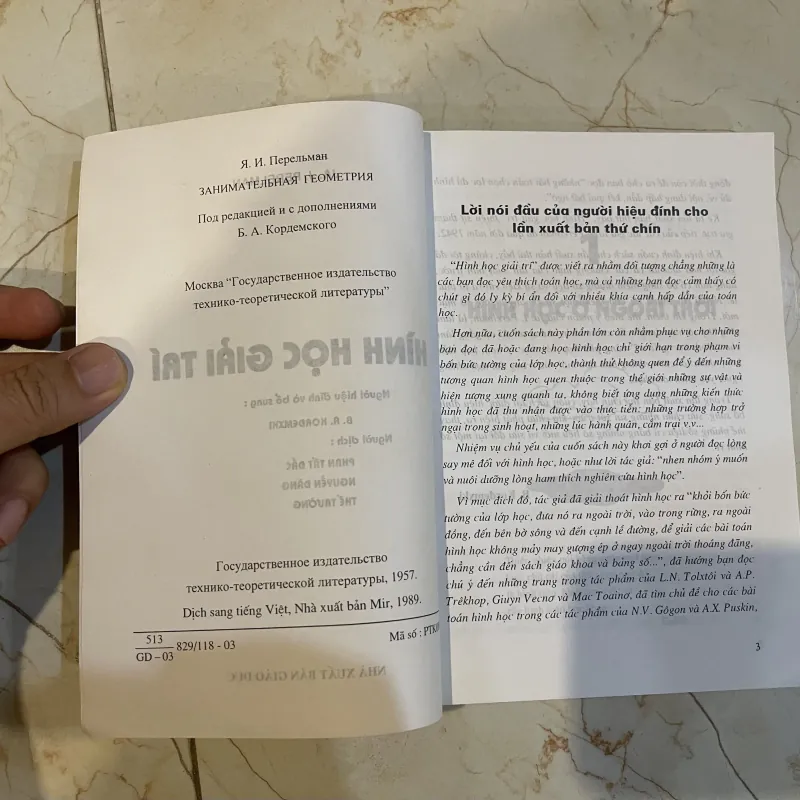 Hình Học Giải Trí – Perelman (9) 992296