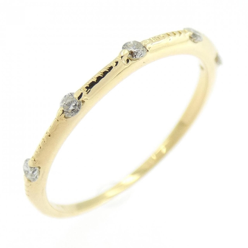 Nhẫn kim cương K18YG 0.08CT 668555