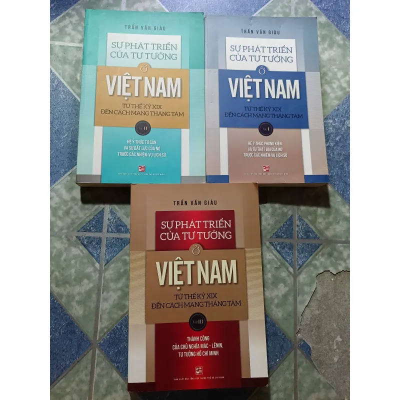 Sự phát triển của tư tưởng ở Việt Nam( từ thế kỷ XIX đến cách mạng tháng tám ) ( 3 tập) 1019404