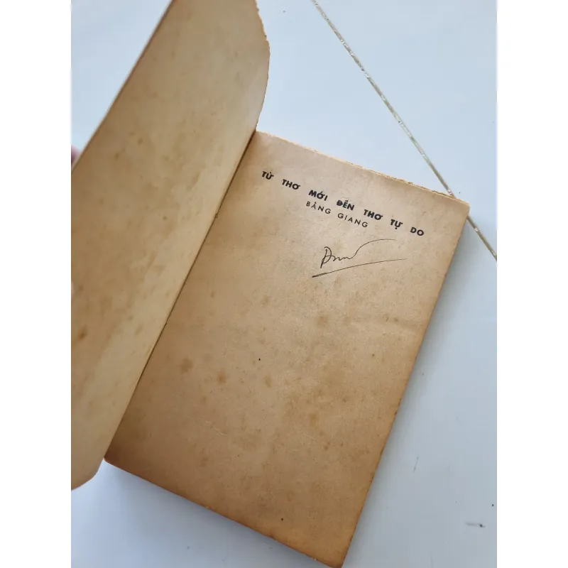 Từ thơ mới đến thơ tự do, nhà xuất bản Phù Sa 1969 1021658