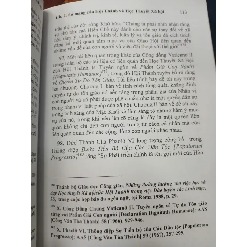 TỔNG LUẬN HỌC THUYẾT XÃ HỘI CỦA HỘI THÁNH 709011