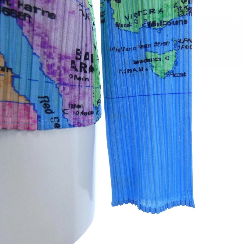 Pleats Please BẢN ĐỒ THẾ GIỚI PP81-JK592 7563012 Áo - Hàng hiệu Chính hãng 823303