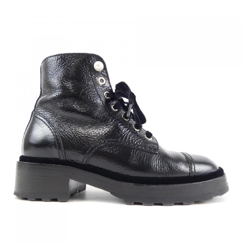 【Khuyến mãi】Giày bốt CHANEL 664003