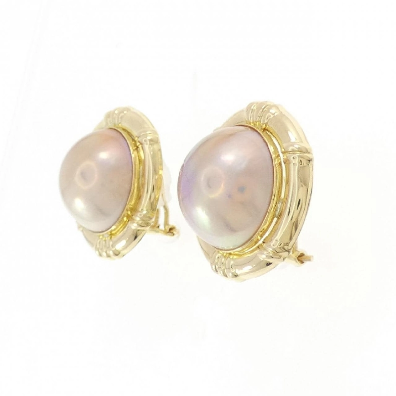 K18YG Mabe Pearl Bông tai - Hàng hiệu Authentic 878165