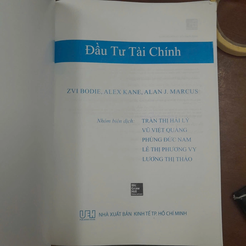 ĐẦU TƯ TÀI CHÍNH - BODIE, KANE, MARCUS 461363