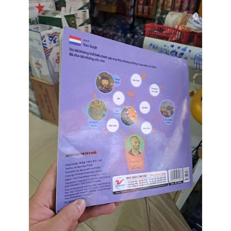Van Gogh người họa sĩ tài hoa mới 90% sách màu HCM0109 KHOA HỌC ĐỜI SỐNG 919518
