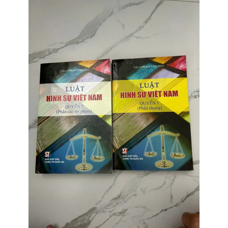 LUẬT HÌNH SỰ VIỆT NAM ( 2 tập ) - Tiến sĩ Phạm Văn Beo - Giáo trình 657591
