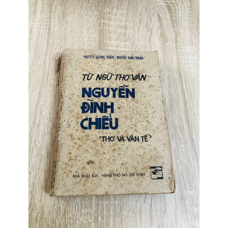 TỪ NGỮ THƠ VĂN NGUYỄN ĐÌNH CHIỂU 929009