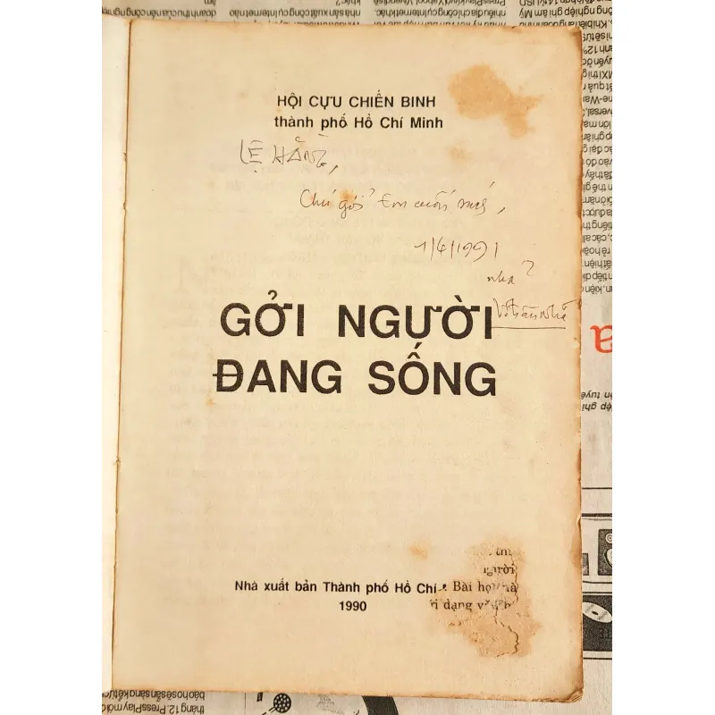 GỞI NGƯỜI ĐANG SỐNG (Cựu chiến binh TP HCM)  1045054