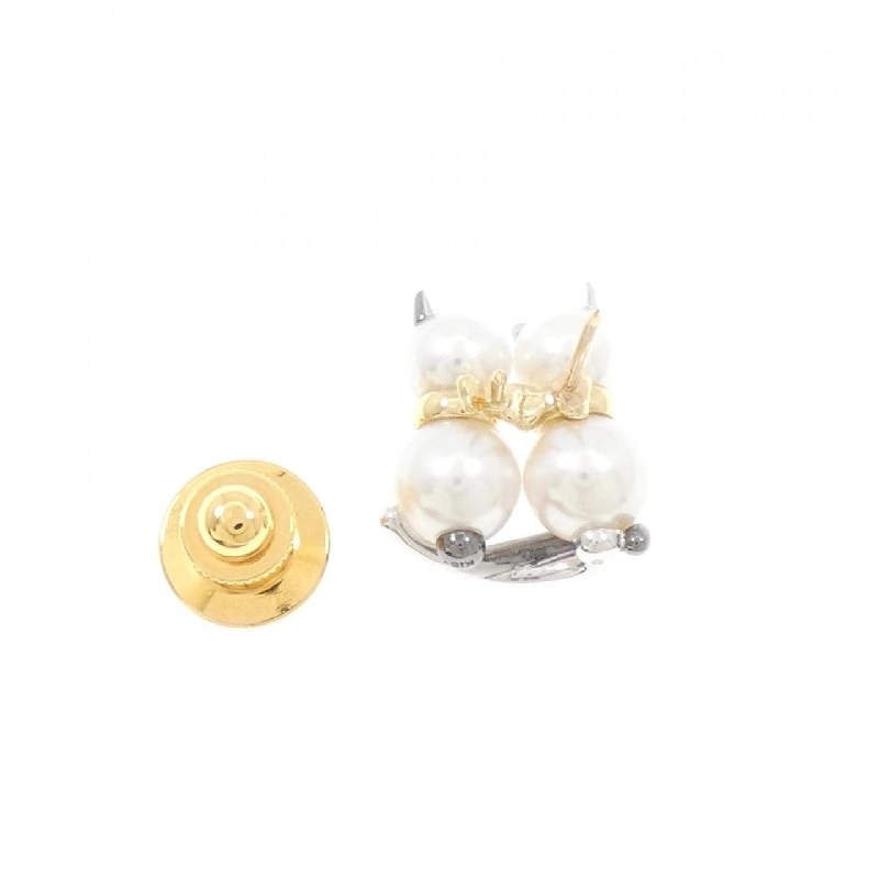 Brooch ngọc trai Akoya mèo Mikimoto - Hàng hiệu Authentic 845721