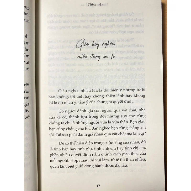 Tâm an ắt bình an - Thiên An có kèm bookmark 995327