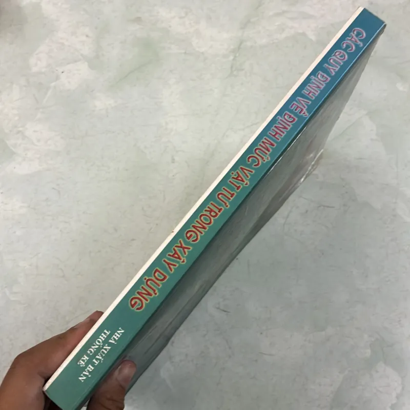 Các quy định về định mức vật tư trong xây dựng - 2003s 1031061