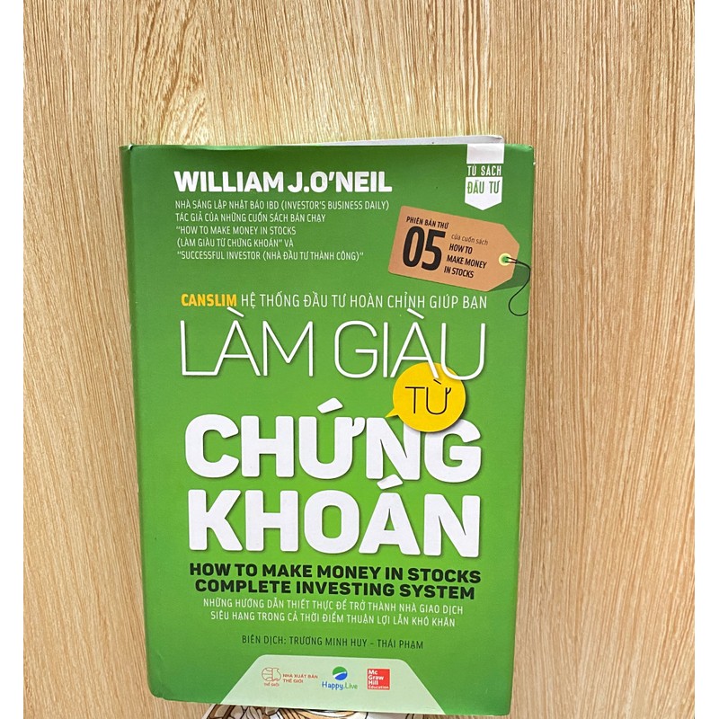 William J. O’Neil | Làm giàu từ Chứng khoán | Thái Phạm Happy Live BD 195647