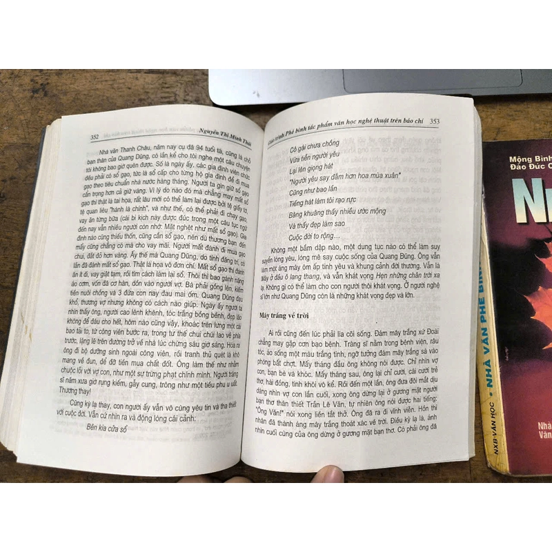 Nhà văn phê bình - Mộng Bình Sơn, Đào Đức Chương + Phê bình tác phẩm...báo chí (Minh Thái) 367099