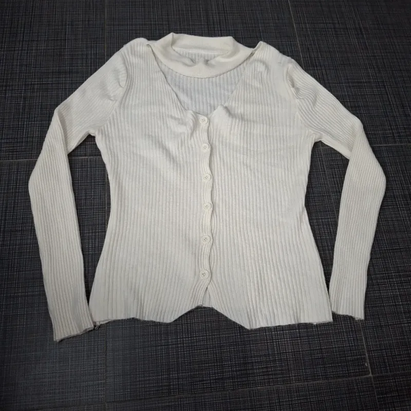 Áo len gân tay dài 573118