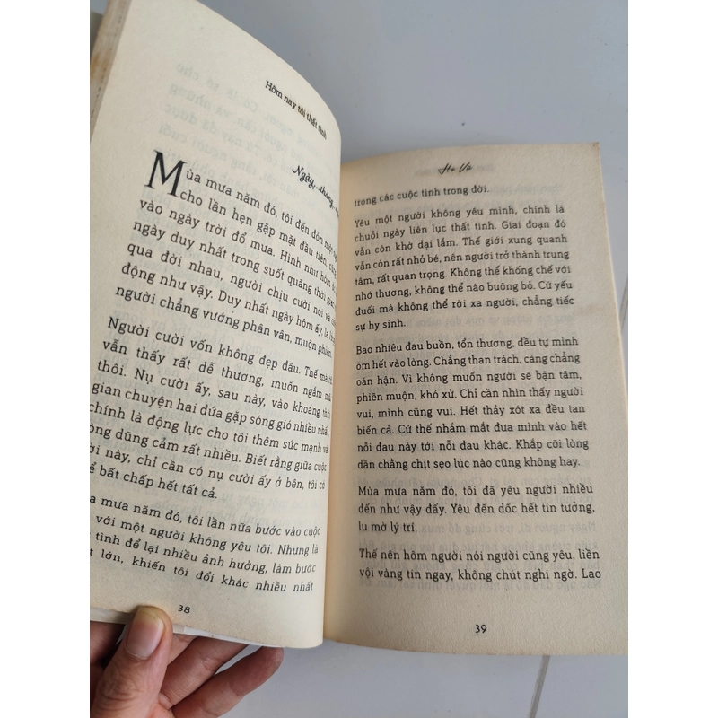 Hôm nay tôi thất tình - Hạ Vũ 552086