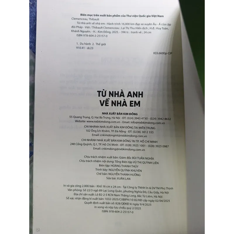 Từ nhà anh về nhà em - Thibault Clemenceau 1006254