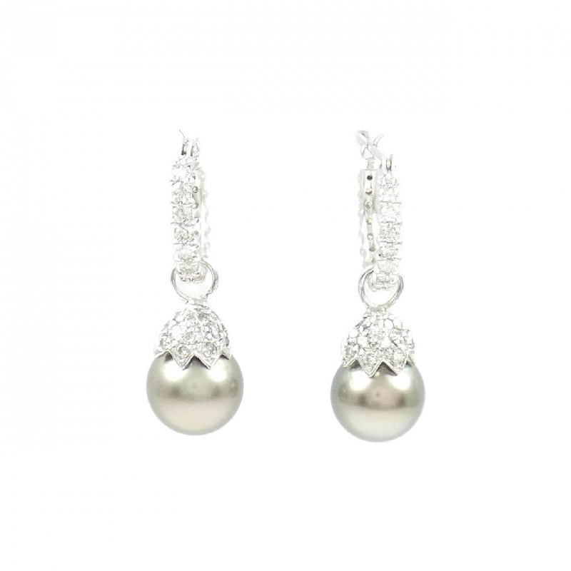 PT900/K18WG 2WAY Ngọc trai đen 8.3mm - Hàng hiệu Chính hãng 867841