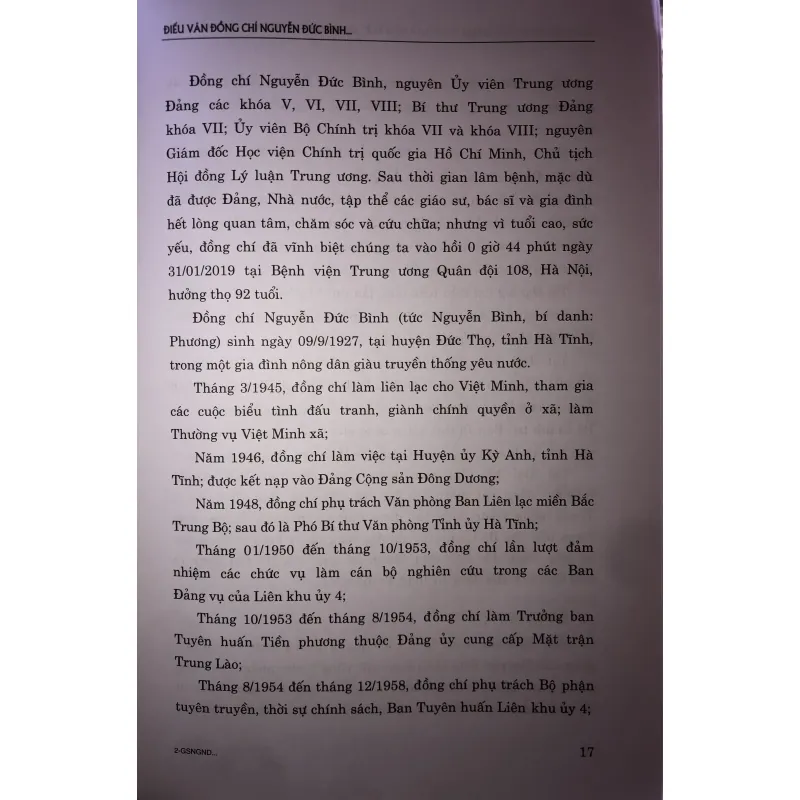 Giáo sư, Nhà giáo nhân dân Nguyễn Đức Bình  744808