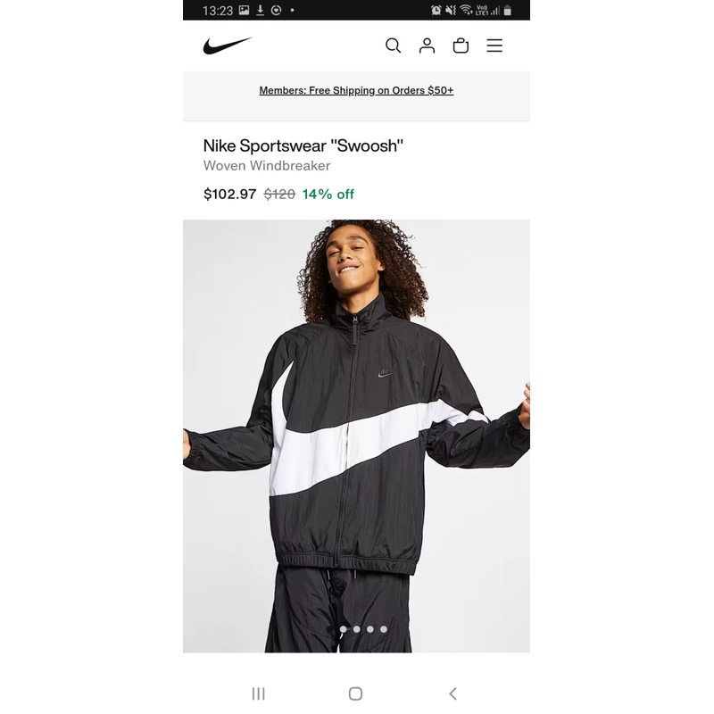 Áo khoác Nike Sportwear "Swoosh" 478868