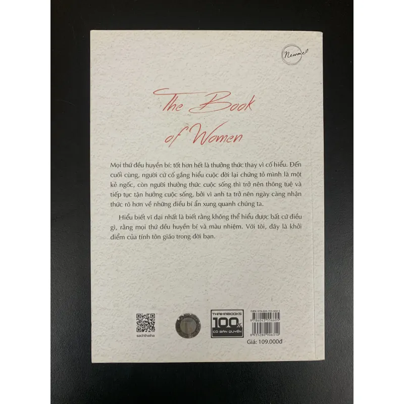 (Sách cũ) OSHO - Phụ nữ - The Book of Women  929119