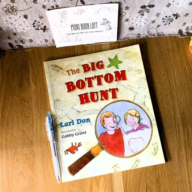 Sách tranh tiếng anh The Big Bottom Hunt, Used, Picture Book For Kids 446669