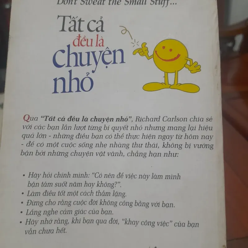 Richard Carlson - TẤT CẢ ĐỀU LÀ CHUYỆN NHỎ 706504