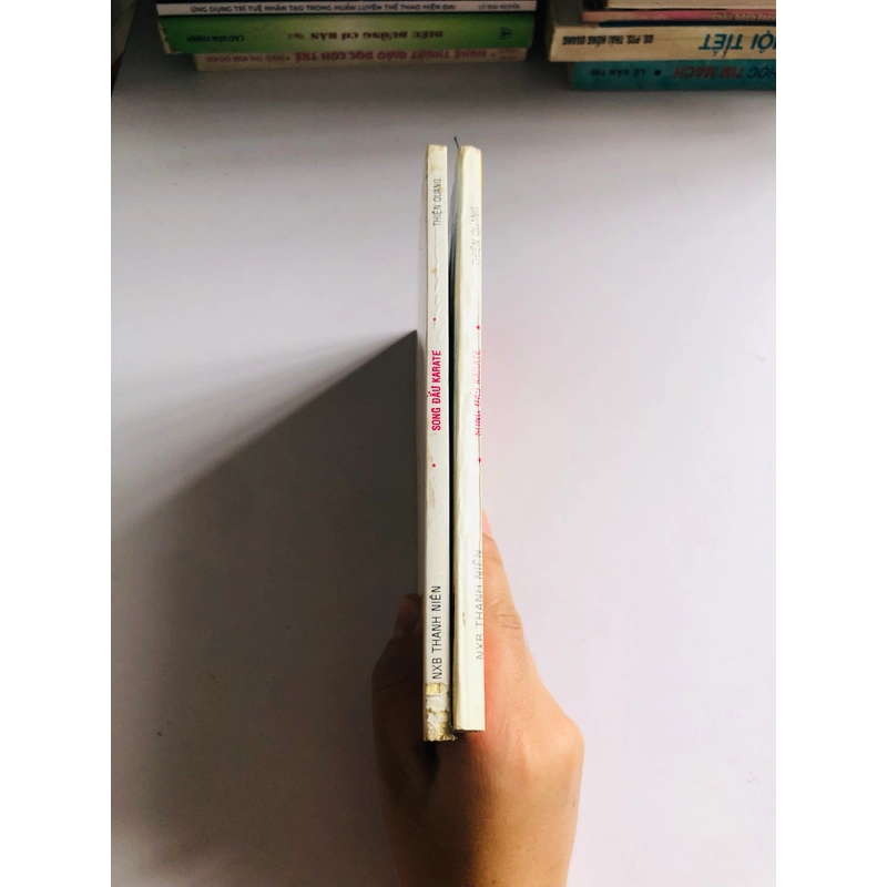 📚 BỘ 2 TẬP SONG ĐẤU KARATE – Thiện Quang Nxb: 1999, bản in hiếm 542363